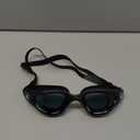 ZIONOR Swim Goggles, G1 SE Swimming Goggles Anti-Fog for Adult Men Women (A4-smoke Lens Allblack Frame)