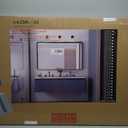 LOAAO 48X32 Inch Black Metal Framed Bathroom Mirror for Wall, Matte Black Bathroom Vanity Mirror Farmhouse, Large Rounded Rectangle Mirror, Anti-Rust, Tempered Glass, Hangs Horizontally or Vertically