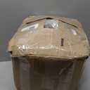 Boat Covers 17-19ft, Heavy Duty 1200D Oxford Waterproof Trailerable Boat Cover, UV Resistant Bass Boat Covers with Motor Cover, Fits V-Hull Tri-Hull Fish&Ski Boat, Runabout (Gray)