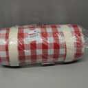 Waterproof Picnic Blanket Outdoor Girlfriend Gf Gifts for Women Sweetest Day Boyfriend 1 First Anniversary Meaningful Cute Romantic Xmas First Valentines Men Him Bf (80''*80'', Plaid Red)