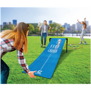 Cipton Board Set Hole Games Portable Cornhole Set for Indoor and Outdoor Ideal for Kids, Adults, Camping, Travel, Beach, Yard, 7 Feet Ramp, 6 Launch Balls