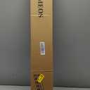 BAMEOS 35" L Wall Hooks with Shelf, Entryway Coat Hooks, Wood Wall Hanging Shelf, Wall-Mounted Coat Rack with 7 Dual Metal Hooks for Bathroom, Kitchen, Living Room, Bedroom (White)