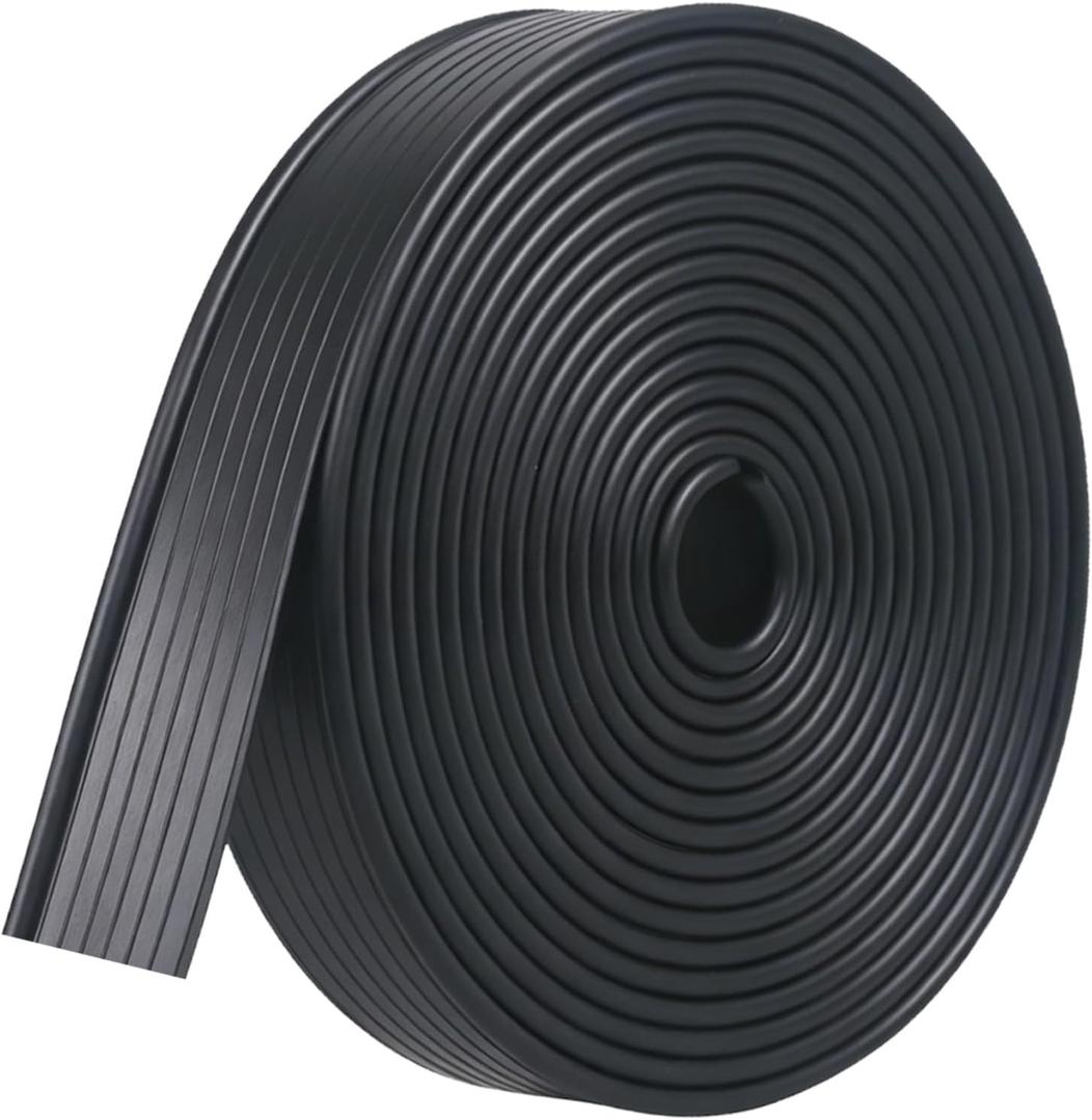 B6-0170-0 Black Fender Beading Kit 25 ft fit for VW Dune Buggy Baja Bug | No pre-cut notches allow custom trimming; replaces cracked, faded, hardened or missing fender beading during repair.