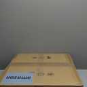 VONLUCE Modern Chandeliers, 18" Drum Chandeliers with 2-Layer Fabric Shade, 4-Light Pendant Light Fixture with E26 Bases, Light Fixture for Dining Room Bedroom Living Room, Linen Shade & Brass Finish (Brushed Gold)