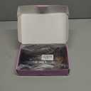 Brown Highlight Short Wavy Wig for Women Lace Hairline Bob Style Synthetic Heat Resistant - Natural Appearance for Everyday Hairstyle 14 Inch