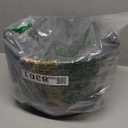 Set of 4 Seagrass Planter Baskets, 6", 7" 9" 10" Hand Woven Plant Basket with Waterproof Plastic Liner, Round Natural Flower Pot for Indoor Outdoor Modern Home Decoration, Brown