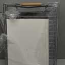 Pull out Cabinet Organizer, 15"W X 21"D, Heavy Duty Smooth Sliding Under Cabinet Shelves for Pots and Pans, Full-Extension Roll out Drawers, Slide out Organization for Home Kitchen Pantry (Chrome)