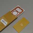 Miracase Magnetic for iPhone 17 Pro Case 6.3" [Compatible with MagSafe] Full-Body Phone Case with Built-in Glass Screen Protector & Camera Control,Drop Proof iPhone 17 Pro Cover, Orange