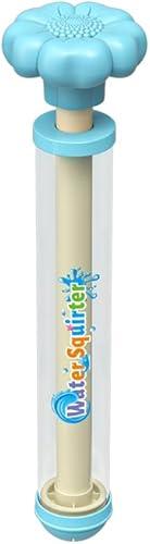 Firework Water Gun, Couples Romantic Firework Style Water Guns, Bulk High Pressure Pull-Out Waterguns for Bathing, Pool, Party Entertainment， Firework Water Gun (Blue) Pack of 2