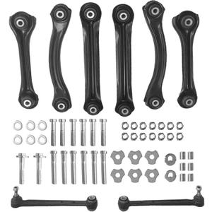 Psrorkeu - 8PCS Rear Control Arm Suspension Kit For 1984-2007 Mercedes Benz C230 C320 E320 E430 SL500 CLK430 W124 W129 W170 W201 W202 W208 W210