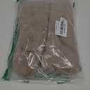 HaloYIYI Mens Ankle Athletic Moisture Wicking Cushion Low Cut Tab Socks,4 Pairs (13-15 Big Tall, Beige)