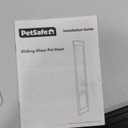 PetSafe Sliding Glass Pet Door - No-Cut DIY Install Doggy Door for Renters - Aluminum Frame - Adjustable Height 75 7/8" to 80 11/16" - Ideal for Large Dogs Up to 100 lb - Black