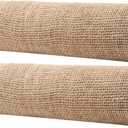 10 Inch Natural Burlap Fabric Roll - 10 Yards Jute Fabric Ribbon for DIY Gift Wrapping Craft Projects, Wedding, Christmas Home Decoration (25 cm, 10 in)