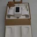 Ring Floodlight Cam Wired Plus, Outdoor home or business security with motion-activated 1080p HD video and floodlights, 1 Camera White