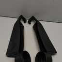 Car Seat Gap Filler Set of 2, Upgraded Car Side Seat Gap Fillers with Organizer, Cup Holder & Hook Function, Inserts Between Front Seats Console Catcher 4in1 Gap Stopper Fill Plug Storage Box (Black)