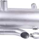 FridayParts Muffler 287-0206 2870206 | Compatible for Caterpillar CAT Engine 3046 Excavator 318B 318BL 318BLN 315C 315CL