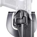 BLACKHAWK 410561BK-R Serpa CQC Concealment Holster, Right Hand, Matte Black - Fits SIG P250 & P320 (not sub-compact)