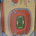 YouTheFan NFL 5-Layer StadiumView Wall Art, 17"L x 13"W