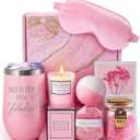 Birthday Gifts for Women, Unique Spa Gift Basket Set for Mothers Day, Valentines Day - Christmas Gifts for Women, Mom, Friends Female, Sister, Her, Girlfriend, Wife, Teacher, Nurse