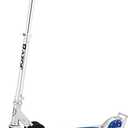 Razor A3 Kick Scooter for Kids Ages 5+ - Larger Wheels, Front Suspension, Wheelie Bar, Lightweight, Foldable, Aluminum Frame, and Adjustable Handlebars