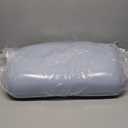 HighBeds Cervical Neck Pillow for Memory Foam  Soft Ergonomic Side Sleeper Pillow for Neck Pain Relief, Ice Silk Zipperless Pillowcase, Eco-Friendly and Durable Material (Light Blue)