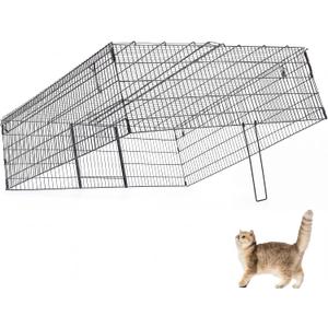 36 x 36 x 14 Inches Folding Live Humane Animal Trap, Easy, Safety
