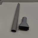 Coodss Dust Brush and Crevice Tool Compatible with Shark Navigator Lift-Away Vacuum Cleaner Models NV350, NV352, NV355, NV356E, Compare to Part No.112FFJ