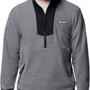 Columbia mens Sequoia Grove Half Zip Fleece (Gray, XXL)