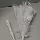 Umbrella Cotton Vintage Bridal Lace & Floral Folding Hand Fans