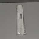 Metal Boba Straws Reusable Smoothies Straws 10" Stainless Steel Straw Angled Tips 0.5" 1/2 In Wide Straw for Jumbo Bubble Tea Milkshakes Milk Tea Tapioca Pearl With Silicone Tips Carry Bag Brush 2 Pcs