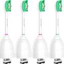 Aoremon Replacement Toothbrush Heads for Philips Sonicare E-Series Essence HX7022/66 and other Screw-on Electric Toothbrush Model, 6 Pack