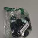 QUMY 4PCS Dog Shoes for Small Dogs, Hot Pavement Summer Puppy Dog Boots & Paw Protectors with Soft Anti-Slip Rubber Sole, Mesh Breathable Dog Booties for Hardfloors, Walking Running Black Size 3 (size 2: 1.59"x1.18"(L*W))