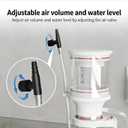 Fish Tank Protein Skimmer Protein Skimmers for Saltwater Equipped with a DC Pump with Adjustable Flow Control, Protein Skimmer the Maximum Capacity of the Aquarium can Reach 25 gallons.