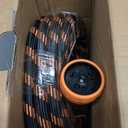 Giraffe Tools Non-Expandable Garden Hose 25FT 1/2 Lightweight Flexible Water Hoses Burst 600 psi with 9 Spray Function Nozzle Heavy Duty Hose