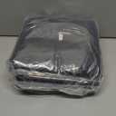 Lounsweer 8 Packs Satin Tablecloth 102 x 58 Inches Rectangle Table Cover Silk Smooth Fabric Party Table Cloth for Rectangle Parties, Holiday Dinner Wedding Banquet Decoration(Black)