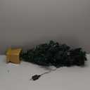 3ft Green Fiber Optic Christmas Tree,Pre-Lit Artificial Mini Christmas Tree, Tabletop Small Xmas Tree with Stars Holiday Home Decorations