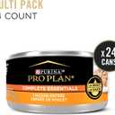 Purina Pro Plan Complete Essentials High Protein Cat Food Gravy, Wet Cat Food Chicken Entree - (Pack of 24) 5.5 oz. Cans, Best By: JUL 2028