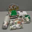 Jungle Theme Safari Birthday Party Decorations, Wild Animal Plates and Napkins for Boy Kids Jungle Dinnerware with Cups Tablecloth Banner and Balloons for Zoo Theme Birthday Decorations,Serve 20