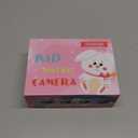 Kids Camera Instant Print with Silicone Cover, Dual Front and Rear Digital Cameras Toy for Toddler, Birthday for Boy Girl 3 4 5 6 7 8 9 10 11 12 Years Old (Pink)