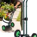 AugFir Plant Caddy with Wheels, 260LBS Rolling Plant Dolly Pot Mover with Adjustable Grabbing Arm and Suction Cups, Heavy Duty Garden Trolley Plant Cart with Strap for Indoor Outdoor Planters