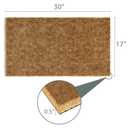 Barnyard Designs Rectangle Polyester Blank Doormat