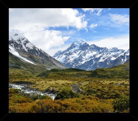 13x15 Black Gallery Picture Frame - Wide Molding - Includes Attached Hanging Hardware and Plexiglass Front - Display Pictures 13 x 15 15x13 Inch Photos Vertically or Horizontally