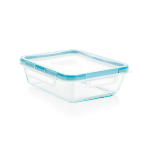 Snapware Snapware 6cup total solution rectangle food storage container glass, 9.3 Ounce (1112403)