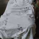 Bedsure Duvet Cover Queen Size - Reversible Floral Duvet Cover Set with Zipper Closure, 1 Piece Grey Duvet Size Queen (90"x90")