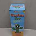 Ayeboovi Dancing Talking Cactus Toys for Baby Toddler, Interactive Talking Cactus Baby Toys Repeating Record What You Say, Volume Adjustable Singing Mimicking Toy with 120 Songs for Boys Girls Gifts