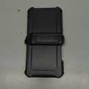 for iPhone 17 Pro Max Case with Belt Clip Holster, Military Grade Drop Protective, 4 in 1 Heavy Duty Shock-Absorbing Rugged Case for iPhone 17 Pro Max 6.9", Black