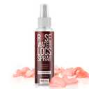 IMPRESA Rose Water Spray - Moisturizing Loc Treatment for Dreadlocks, Braids & Faux Locs - Hydrating for Most Hair Types - No Sulfates, Mineral Oil, Silicone or Parabens - 8oz