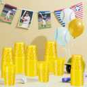 VDESFUEBY 24 Pcs Softball Party Cups 12oz Softball Party Thick Reusable Plastic Disposable Cup Softball Themed Party Supplies Cold Drink Wine Coffee for Softball Partys Supplies Favors