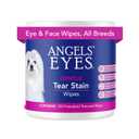 Angel's Eyes Gentle Tear Stain Wipes for Dogs and Cats - 100 Ct - Presoaked Textured (AEGTSW100) (XXXL)