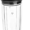 Replacement Parts cup with To-Go Lid Compatible with NutriBullet Blender Combo NutriBullet Pro 1000 and NutriBullet Select 2.0 (24oz)